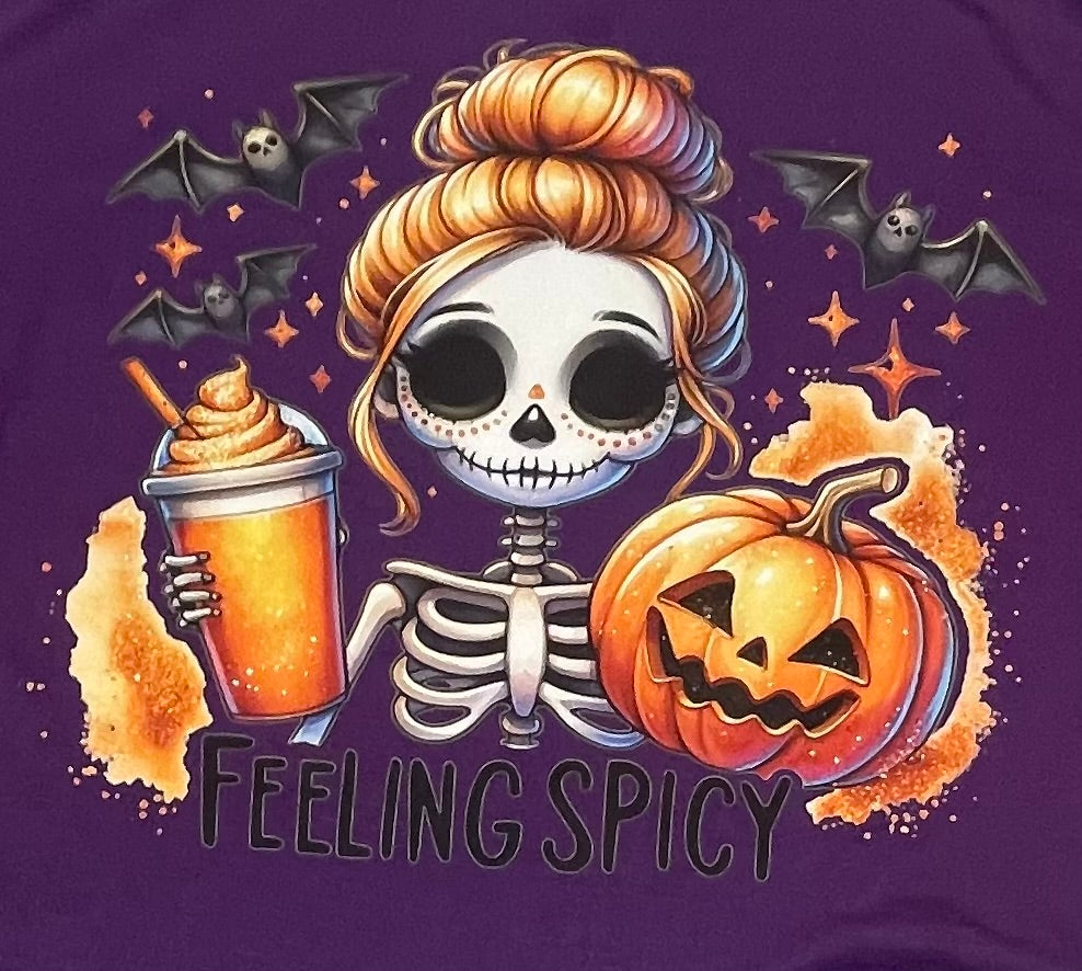 Feeling Spicy T-Shirt (Purple)