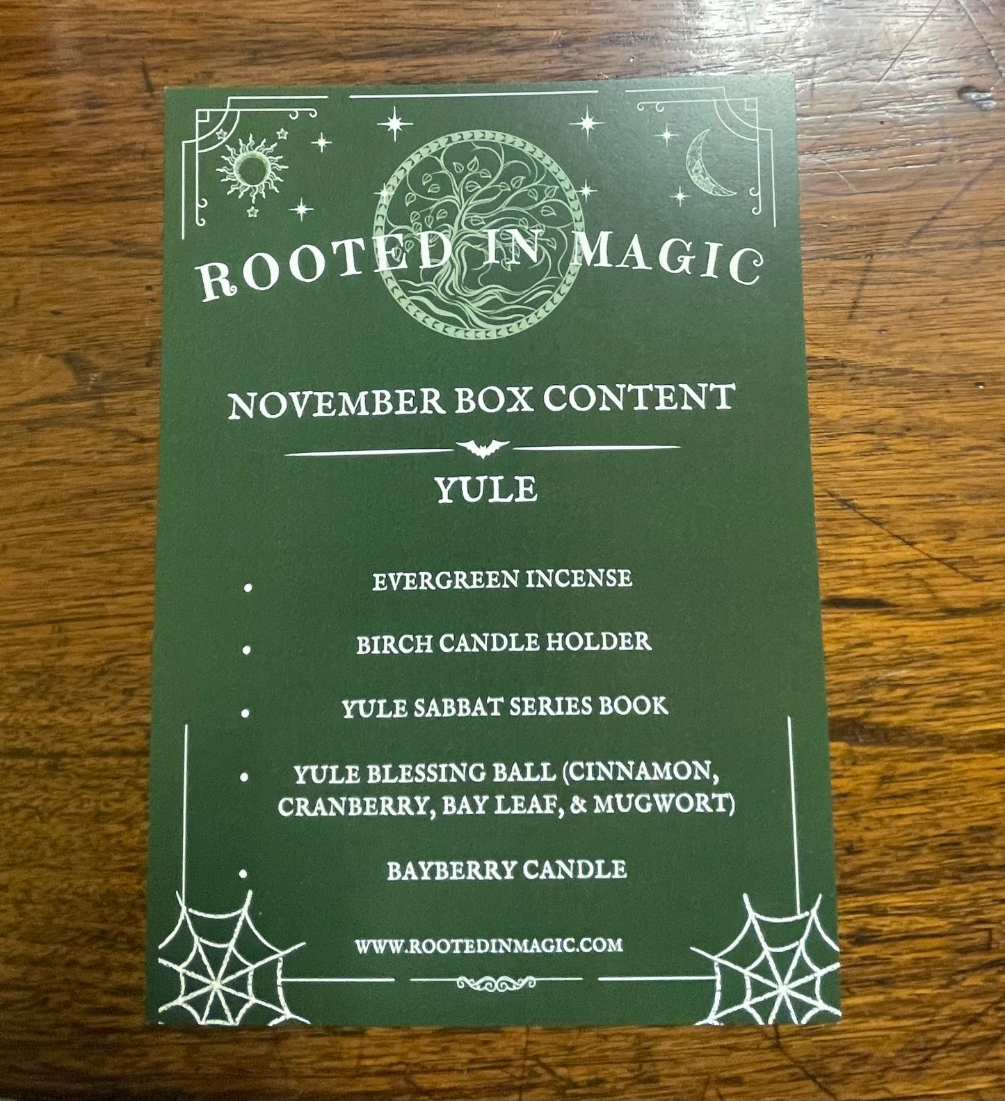 Rooted in Magic Yule Box